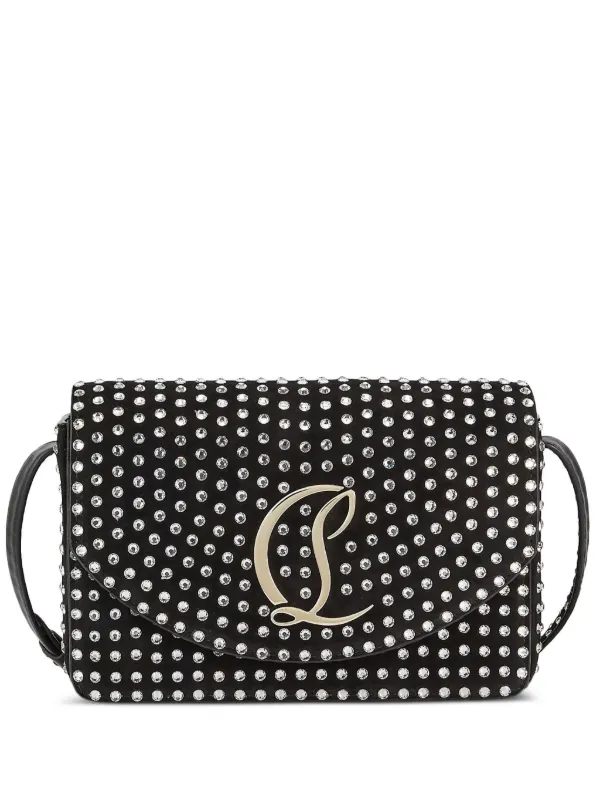 ショルダーバッグ・ポシェット CHRISTIAN LOUBOUTIN LOUBI54 CROSSBODY BAG Loubi54 crossbody - Crossbody bag - Nappa leather - Black