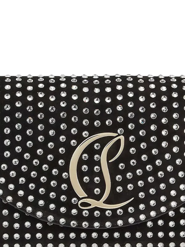 Christian Louboutin Loubi54 crystal-embellished Crossbody