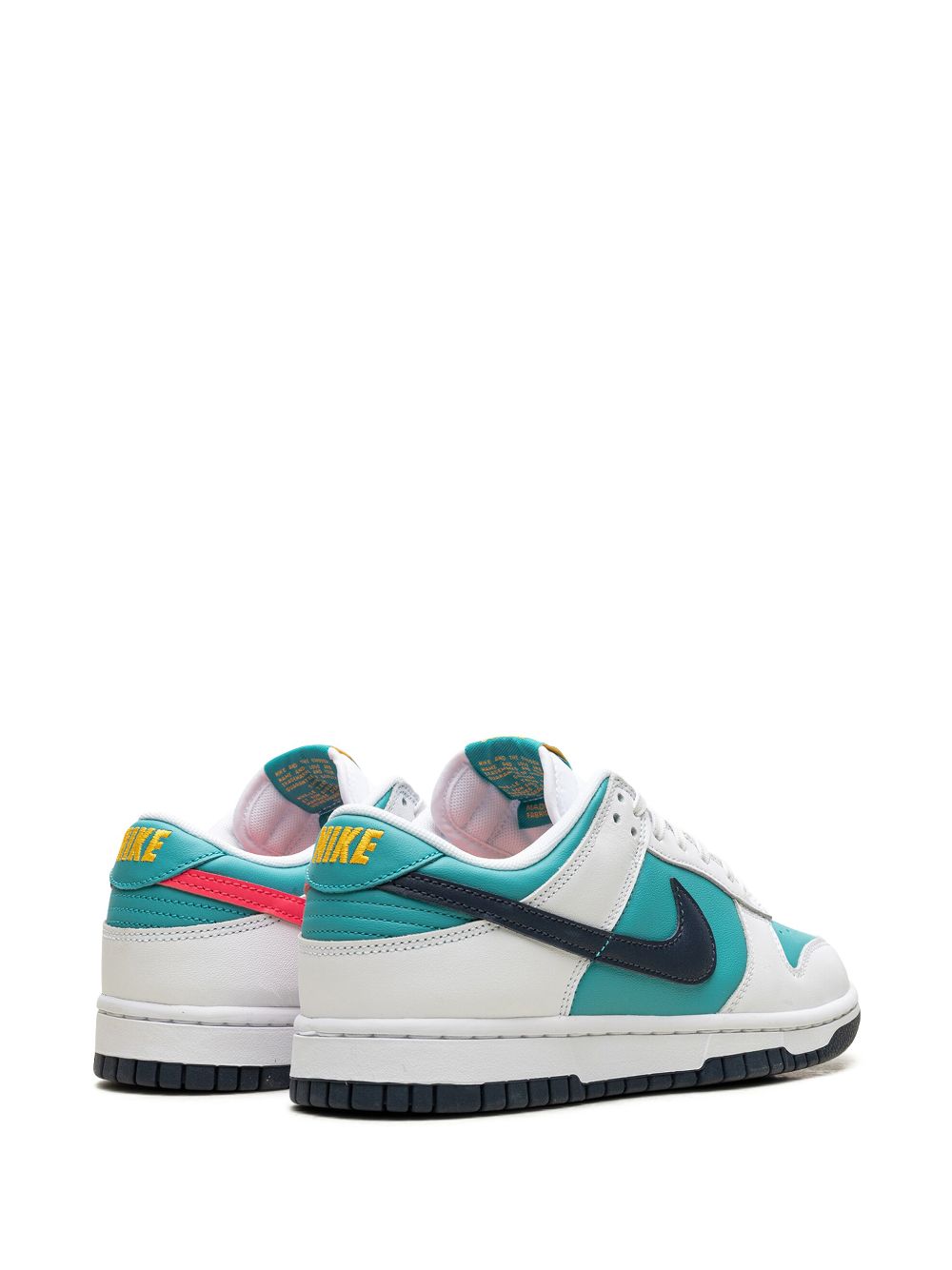 Shop Nike Dunk Low Retro "dusty Cactus" Sneakers In White