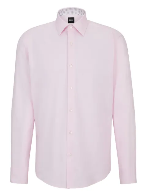 BOSS Camisa com abotoamento
