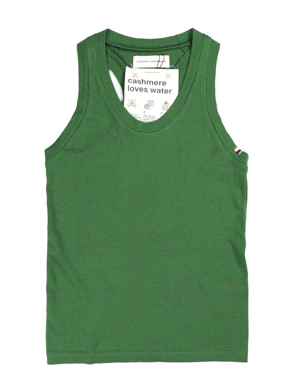 Extreme Cashmere Vest In Green