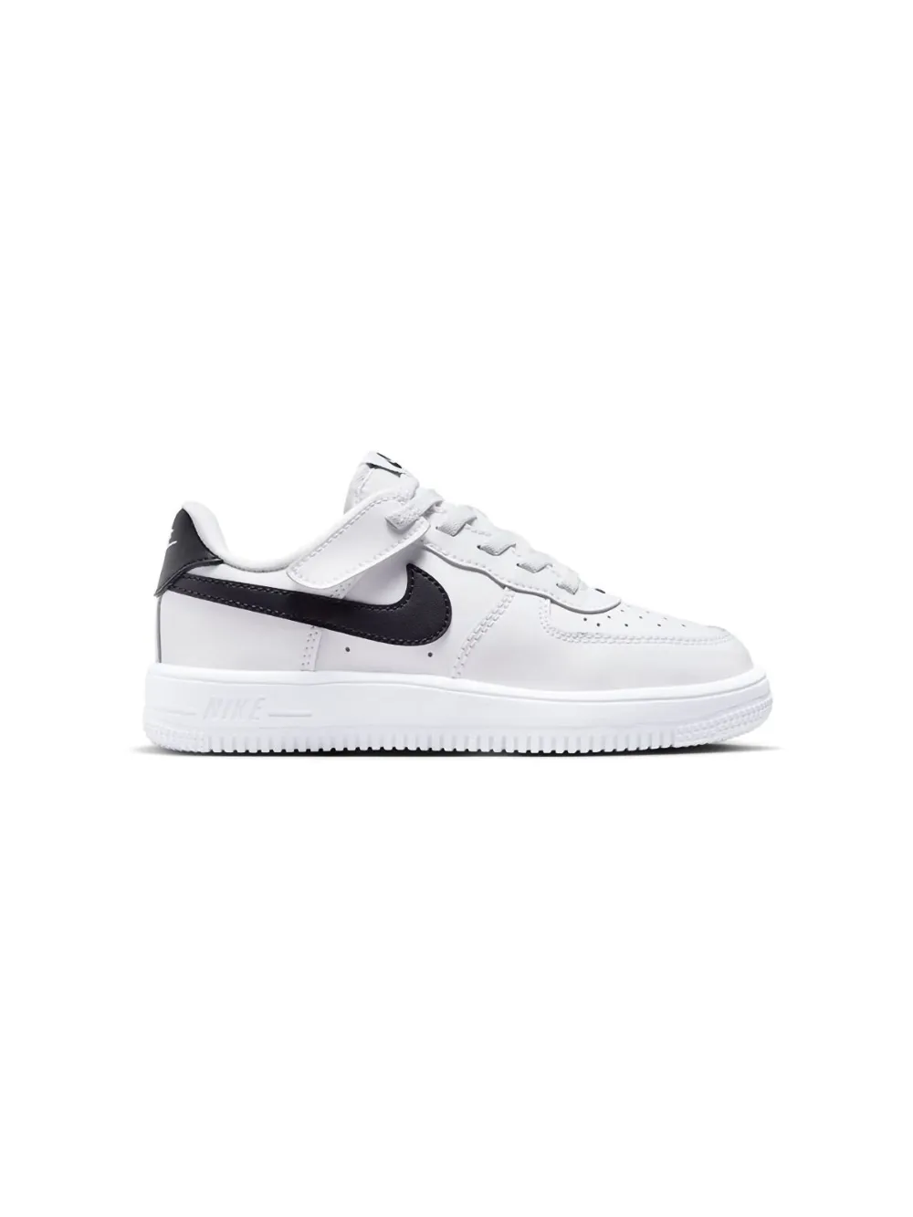 Nike Kids Air Force 1 Low Easy-On "White Black" sneakers Wit