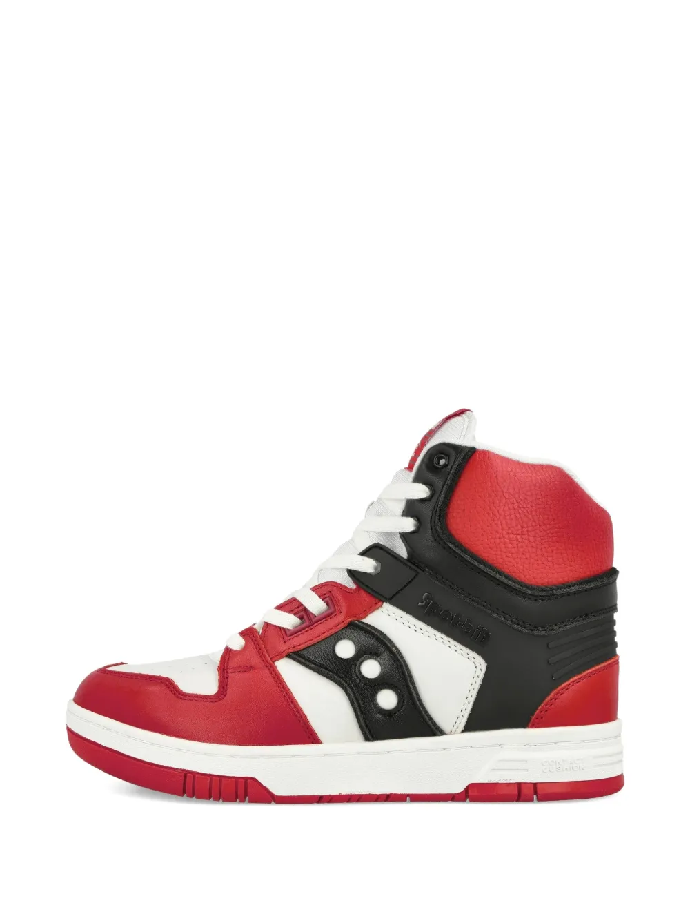Saucony x Sonic Beams high-top sneakers Red