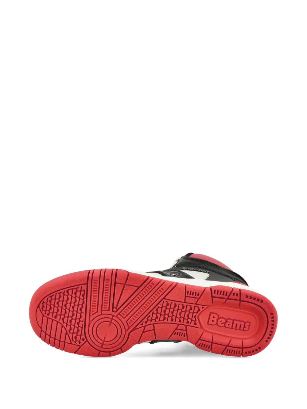 Saucony x Sonic Beams high-top sneakers Red