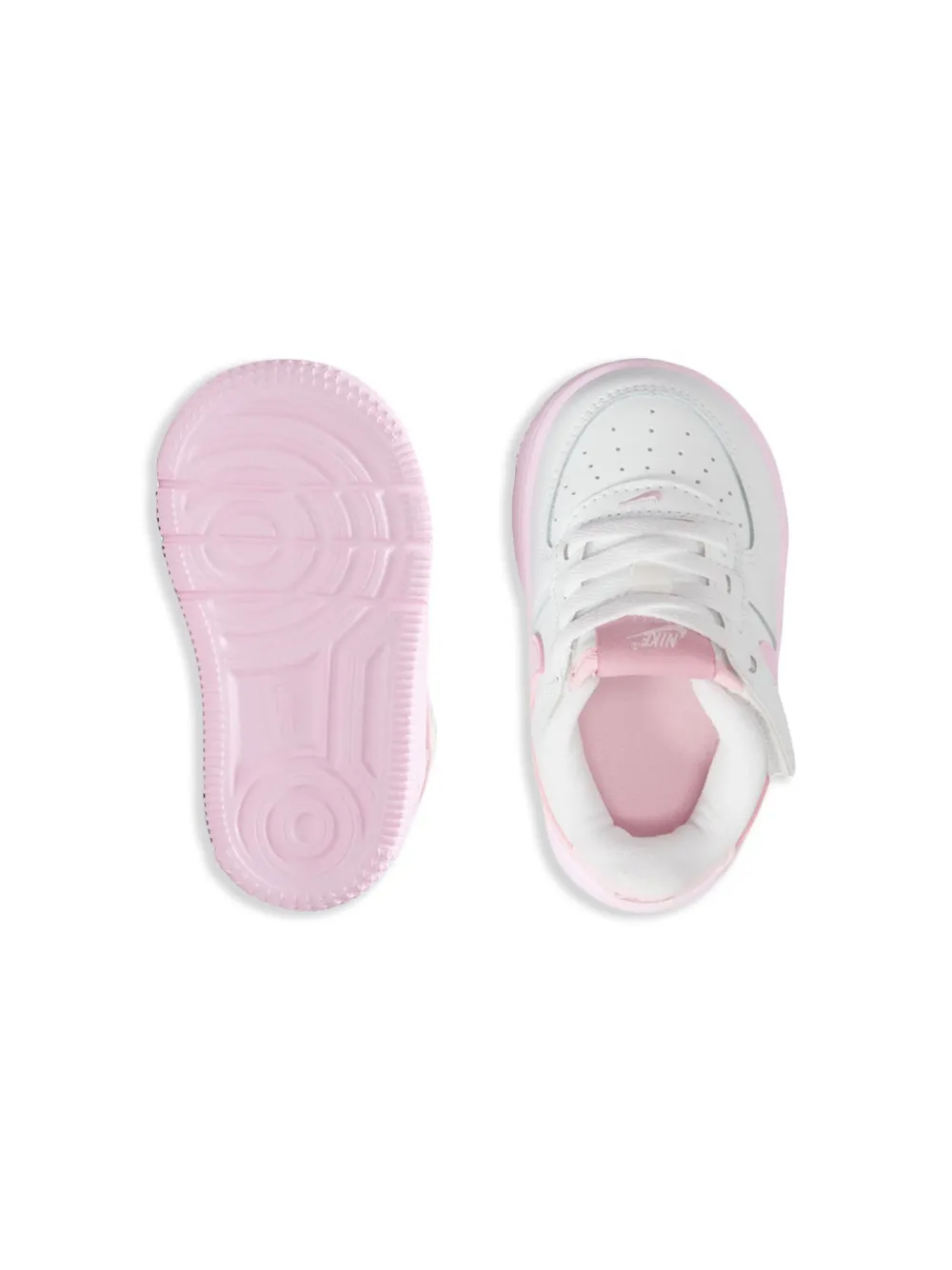 Nike Kids Force 1 Low Easyon "Light Pink" sneakers White