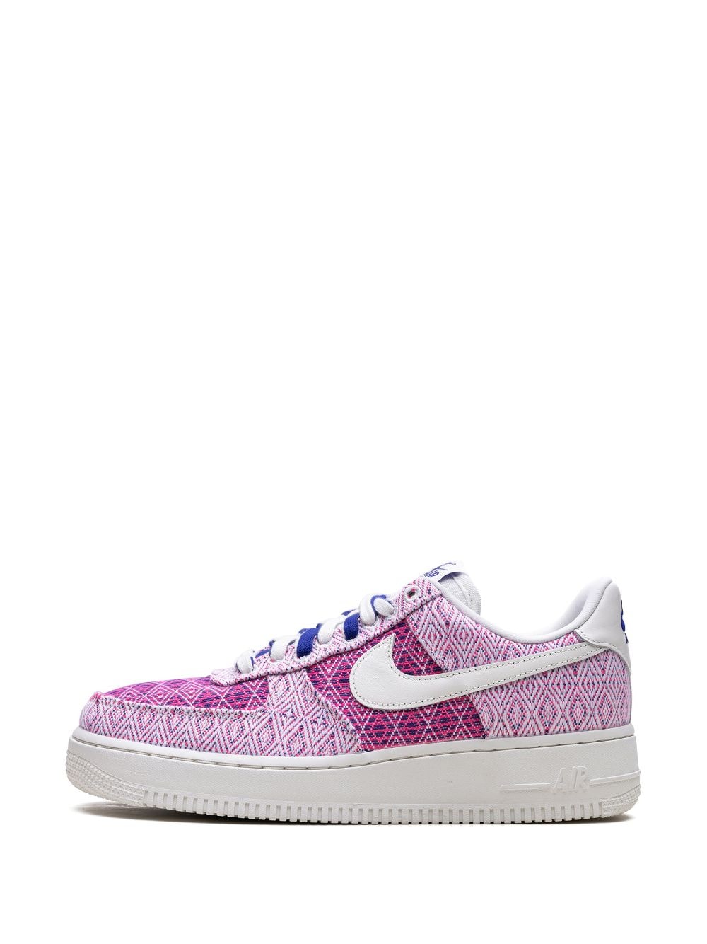 Shop Nike Air Force 1 '07 Woven Together "pink" Sneakers