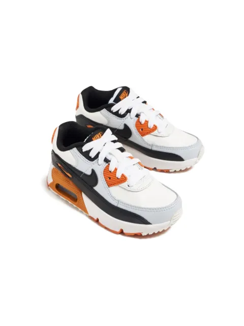 Nike Kids Air Max 90 LTR "Pure Platinum" sneakers
