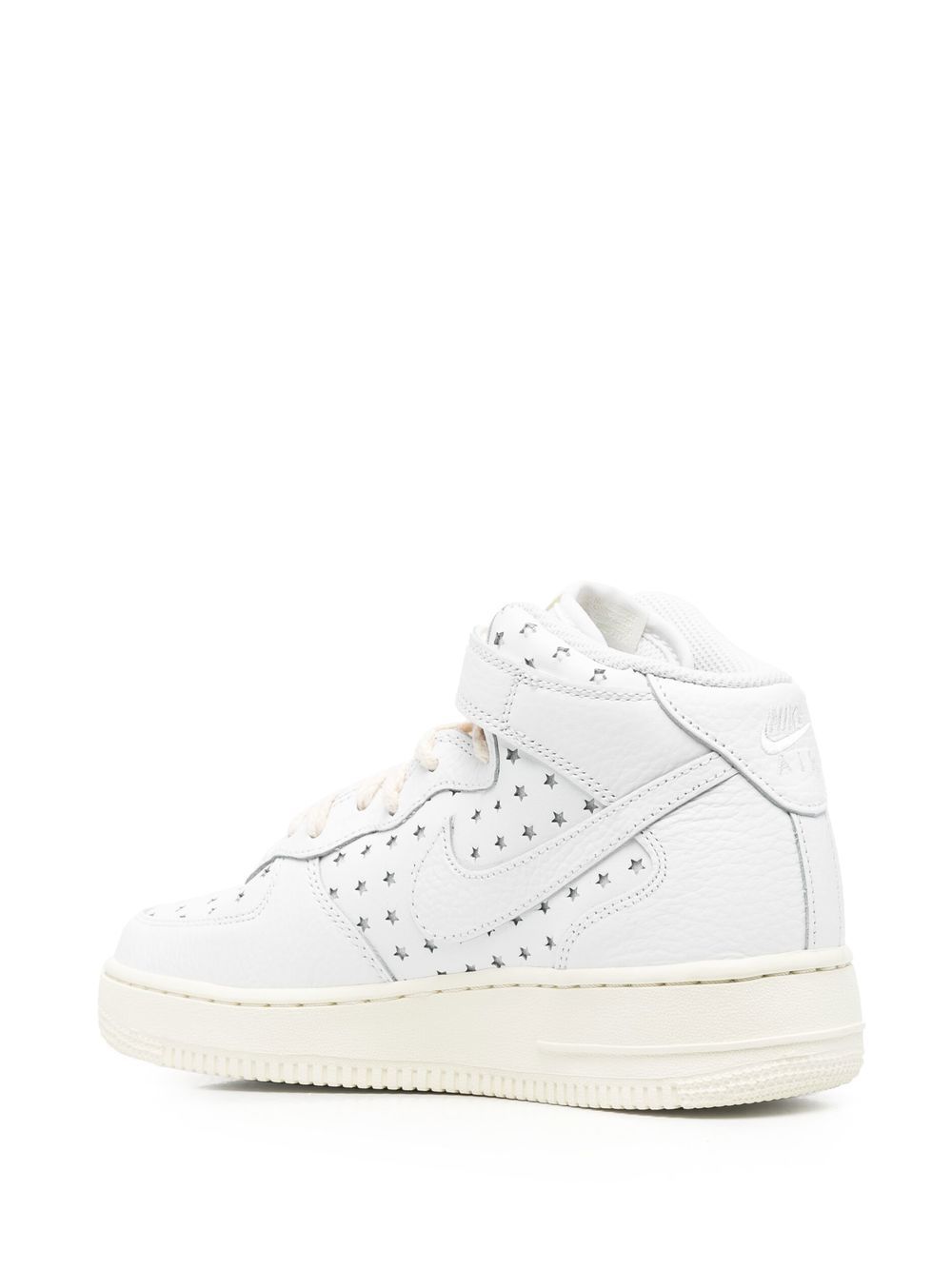 Nike Air Force 1 Mid Cut Out Stars Sneakers Grey FARFETCH UK