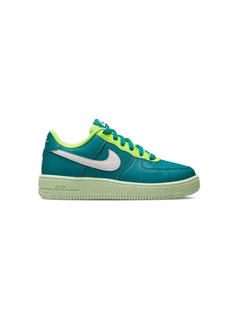 Nike Kids Air Force 1 "Crater" sneakers Groen