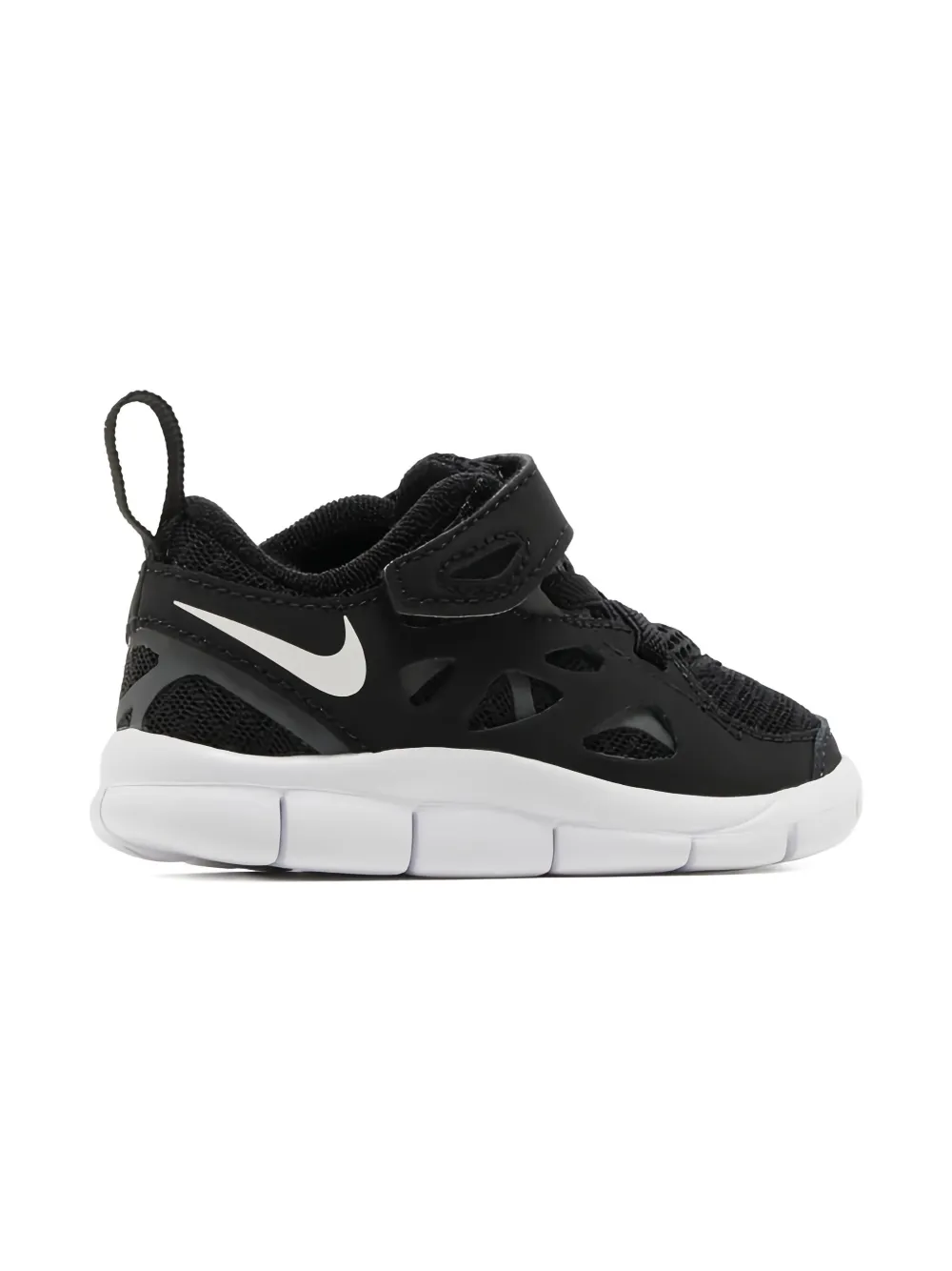 Nike Kids Free Run 2 "Black White" sneakers Zwart