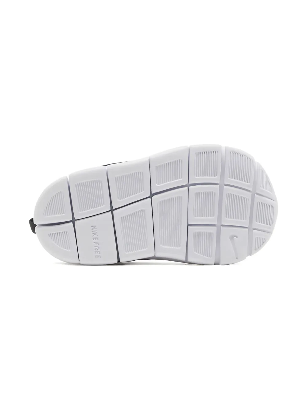 Nike Kids Free Run 2 "Black White" sneakers Zwart
