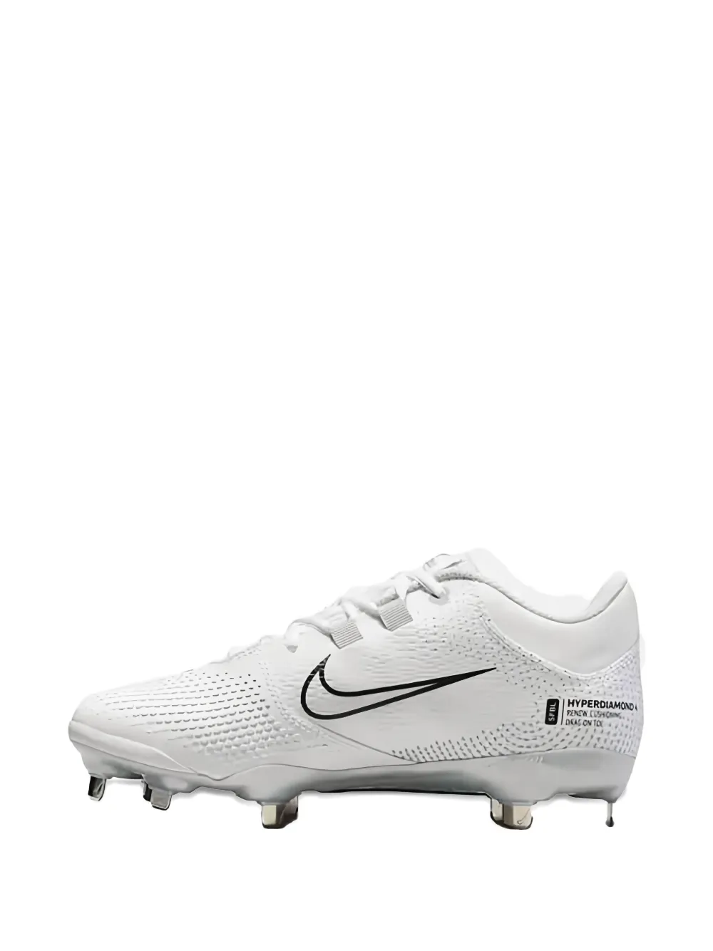 Nike Hyperdiamond 4 Pro "white/black" Softball Cleats