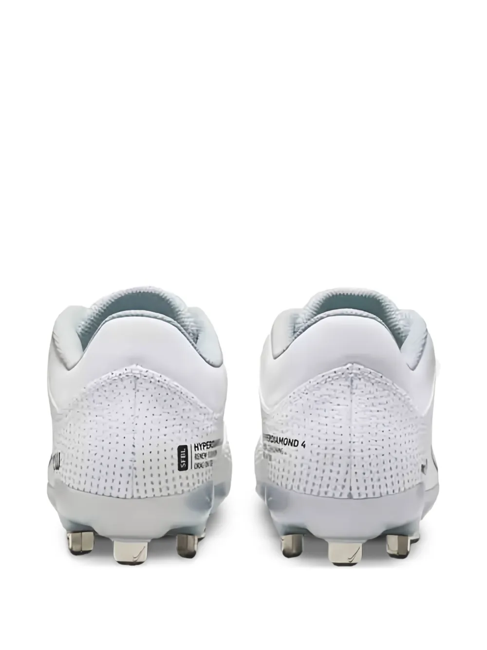  Nike Hyperdiamond 4 Pro white/black Softball Cleats 