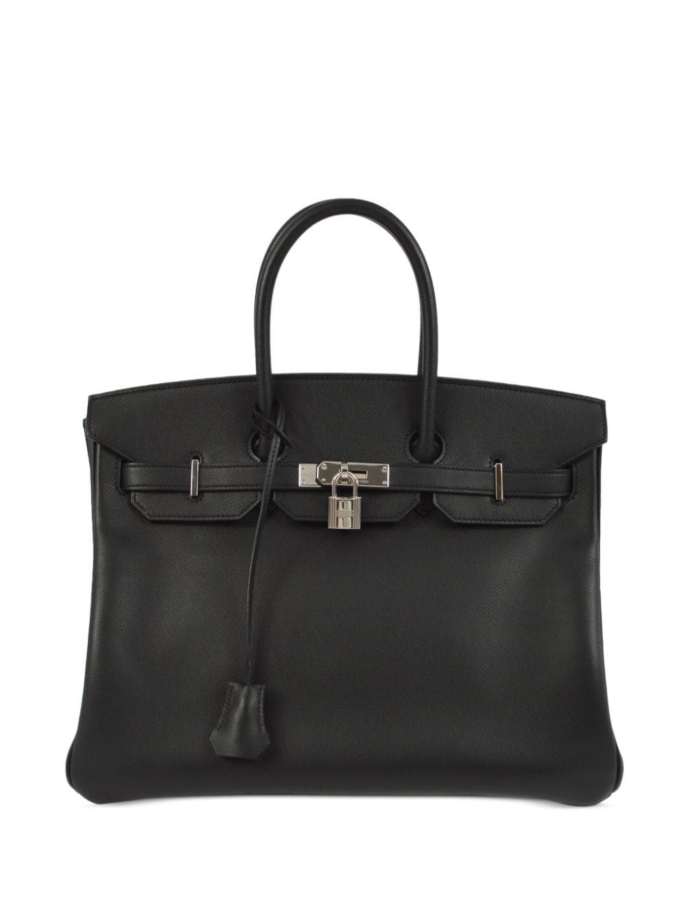 Pre-owned Hermes 2010 Birkin 35 Handbag In Black