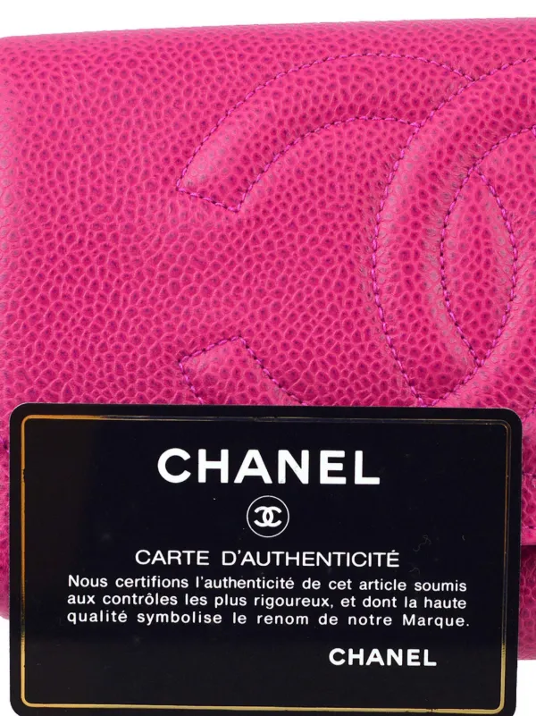 CHANEL Pre-Owned 1997 ココマーク コスメポーチ | ピンク