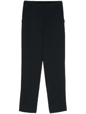 パンツ Blanca Vita Tailored Black Trousers With Elegant Silhouette Blanca Vita Wide-leg Trousers In Black | ModeSens