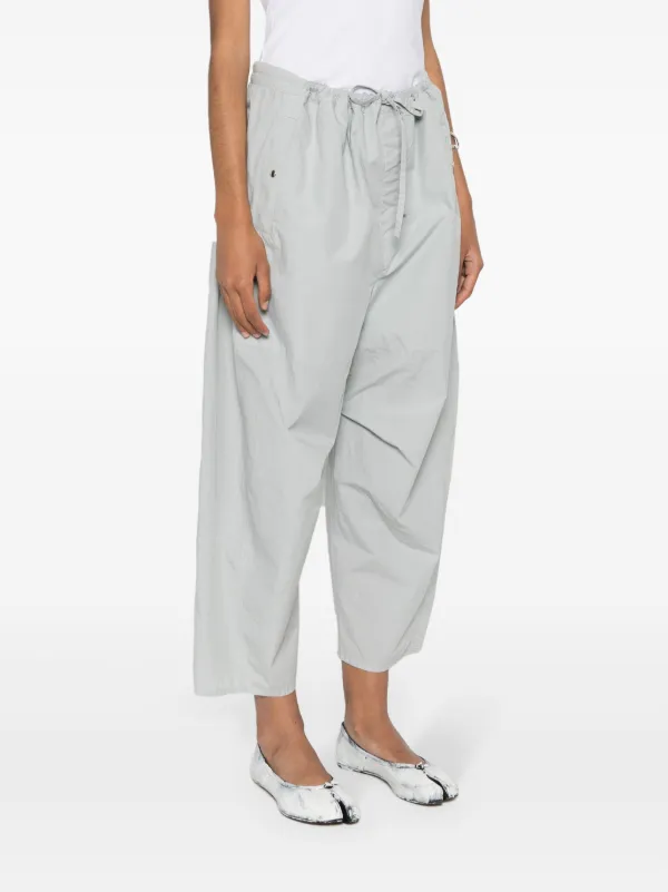ルメール クロップドパンツ LEMAIRE ドローストリング クロップドパンツ | グレー | FARFETCH JP