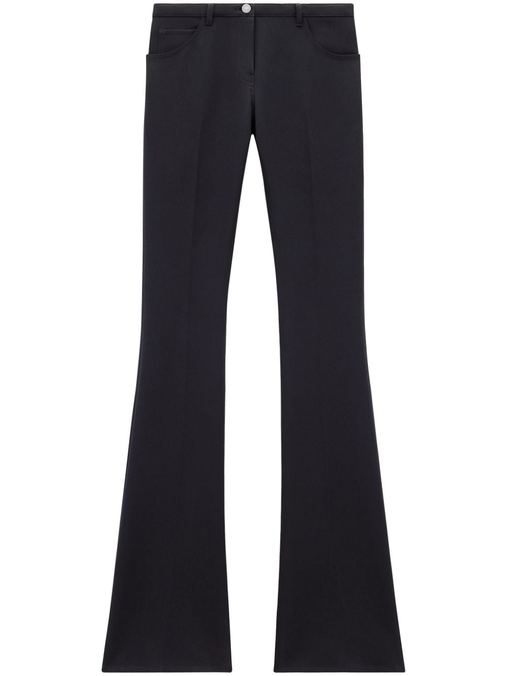 Courrèges Relax twill bootcut trousers