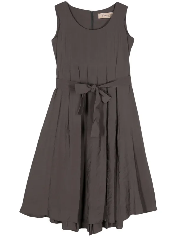 open lace back dress Emerys Pleated Midi Dress main image 0