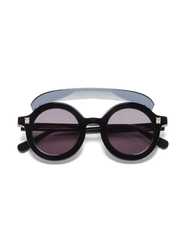 MINI RODINI ROUND SUNGLASSES BLACK MINI RODINI ROUND SUNGLASSES BLACK