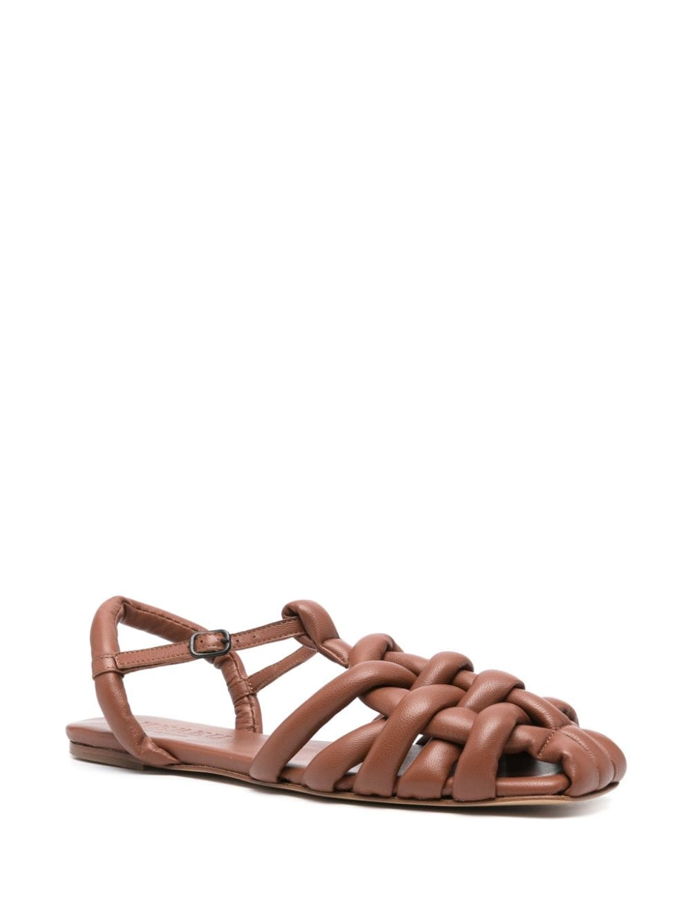 Hereu Cabersa flat sandals - Bruin