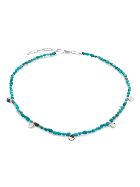 Monica Vinader Rio beaded turquoise necklace