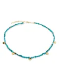 Monica Vinader Rio gemstone beaded necklace - Blue