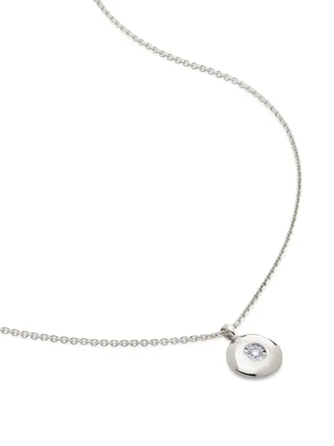 Monica Vinader April grown diamond necklace