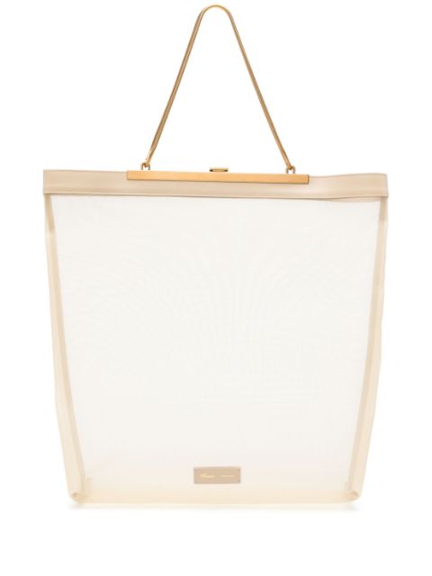 KHAITE Augusta mesh tote bag