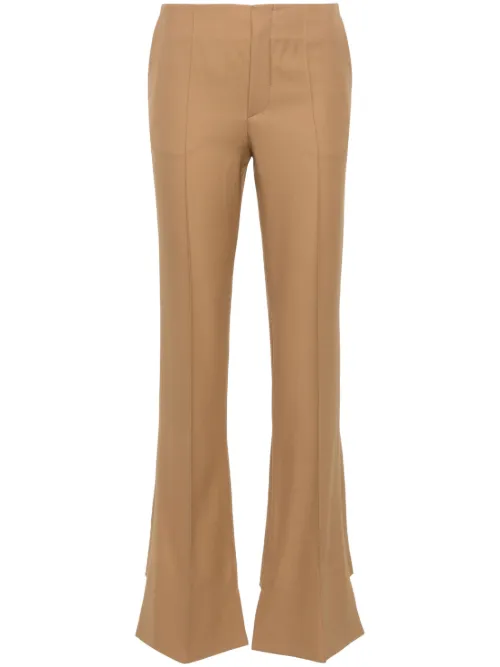 Pantalon évasé à pinces - Chloé - Modalova