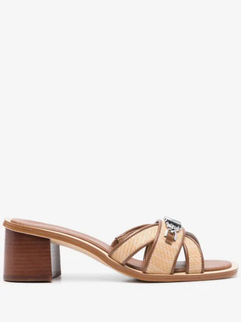 Michael Kors mules Tiffanie con tacón 57mm