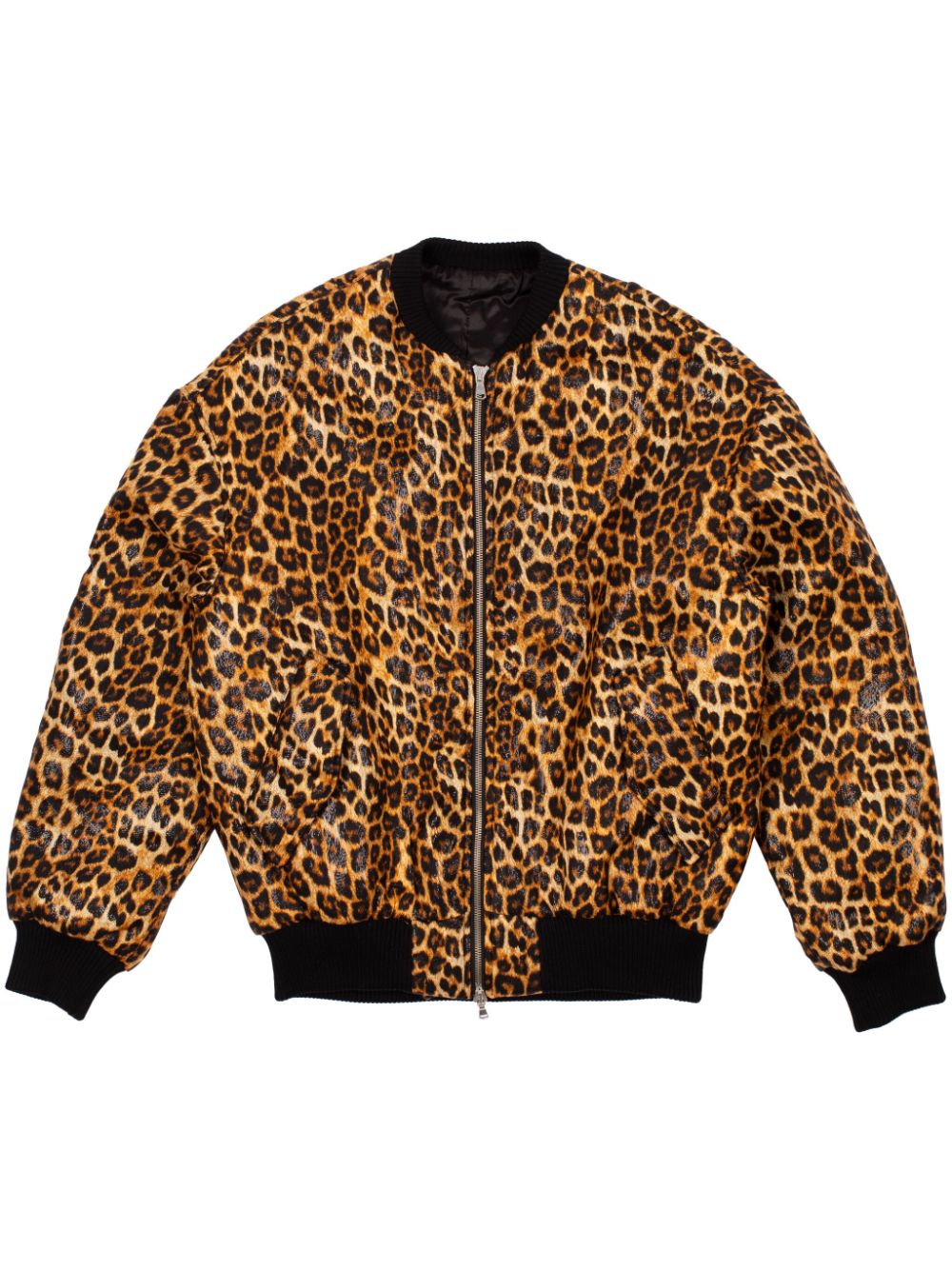 AZ FACTORY Amelia animal print jacket - Marrone