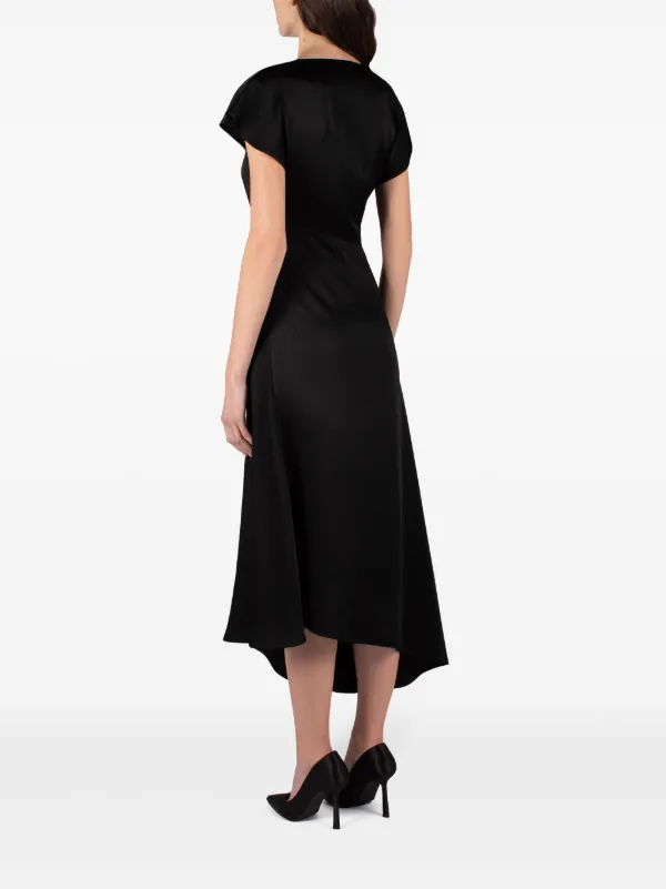 AZ FACTORY Dee Asymmetric Dress | Black | FARFETCH CA
