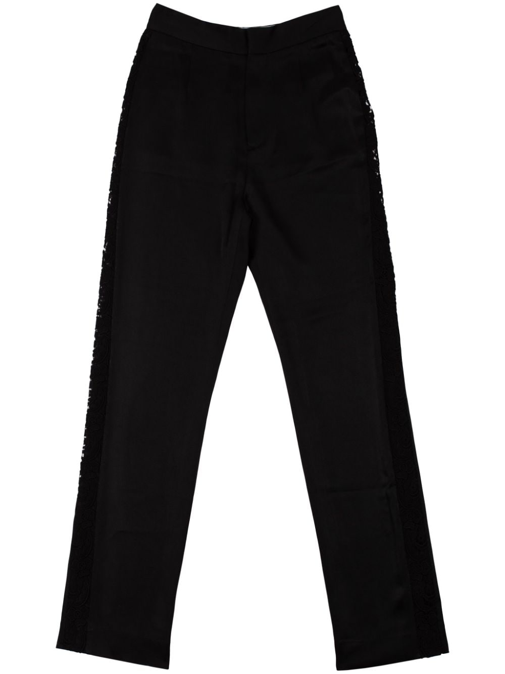 Atra lace slim fit trousers