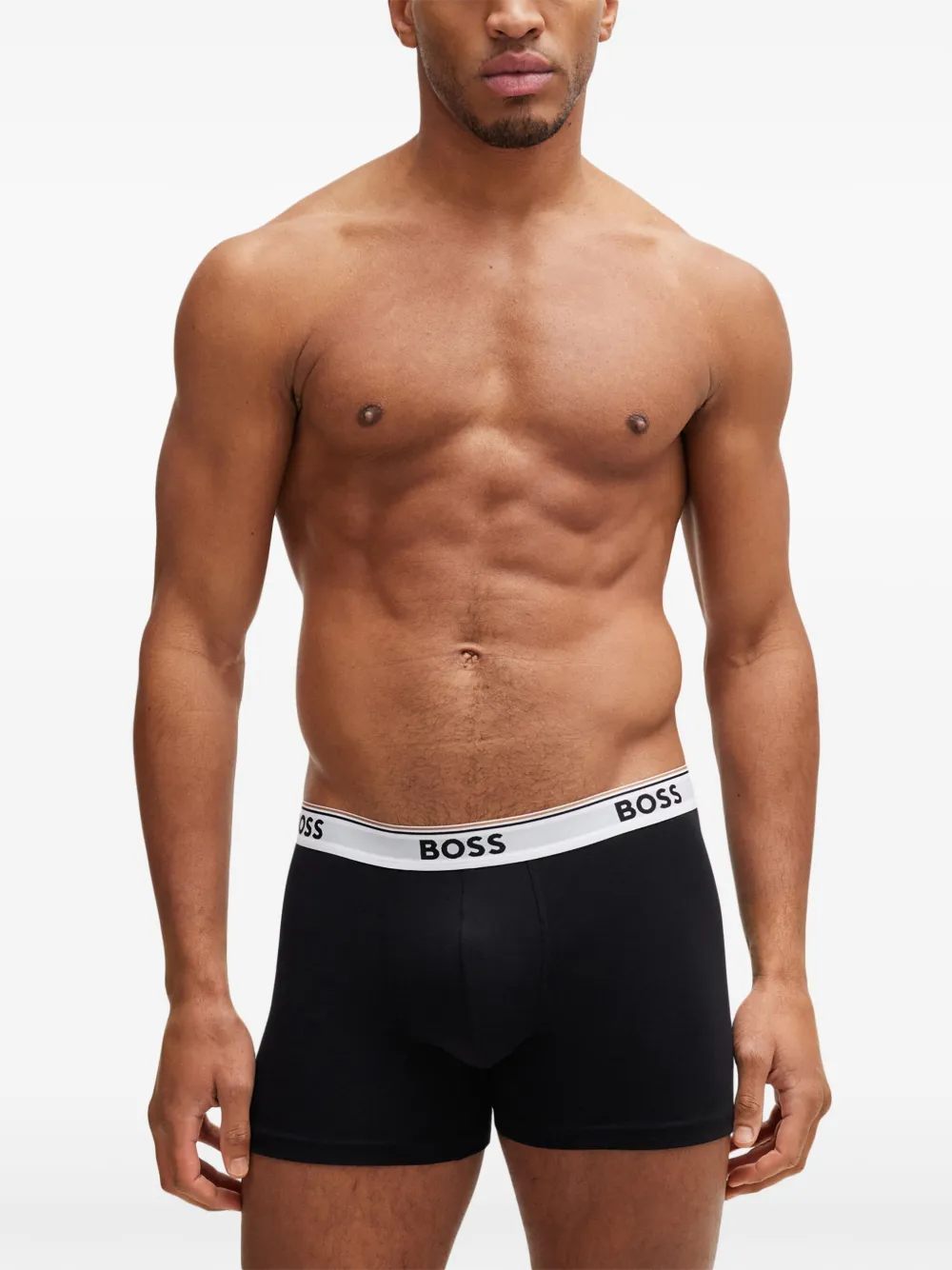 BOSS logo-waistband jersey boxers (pack of three) | Image 2