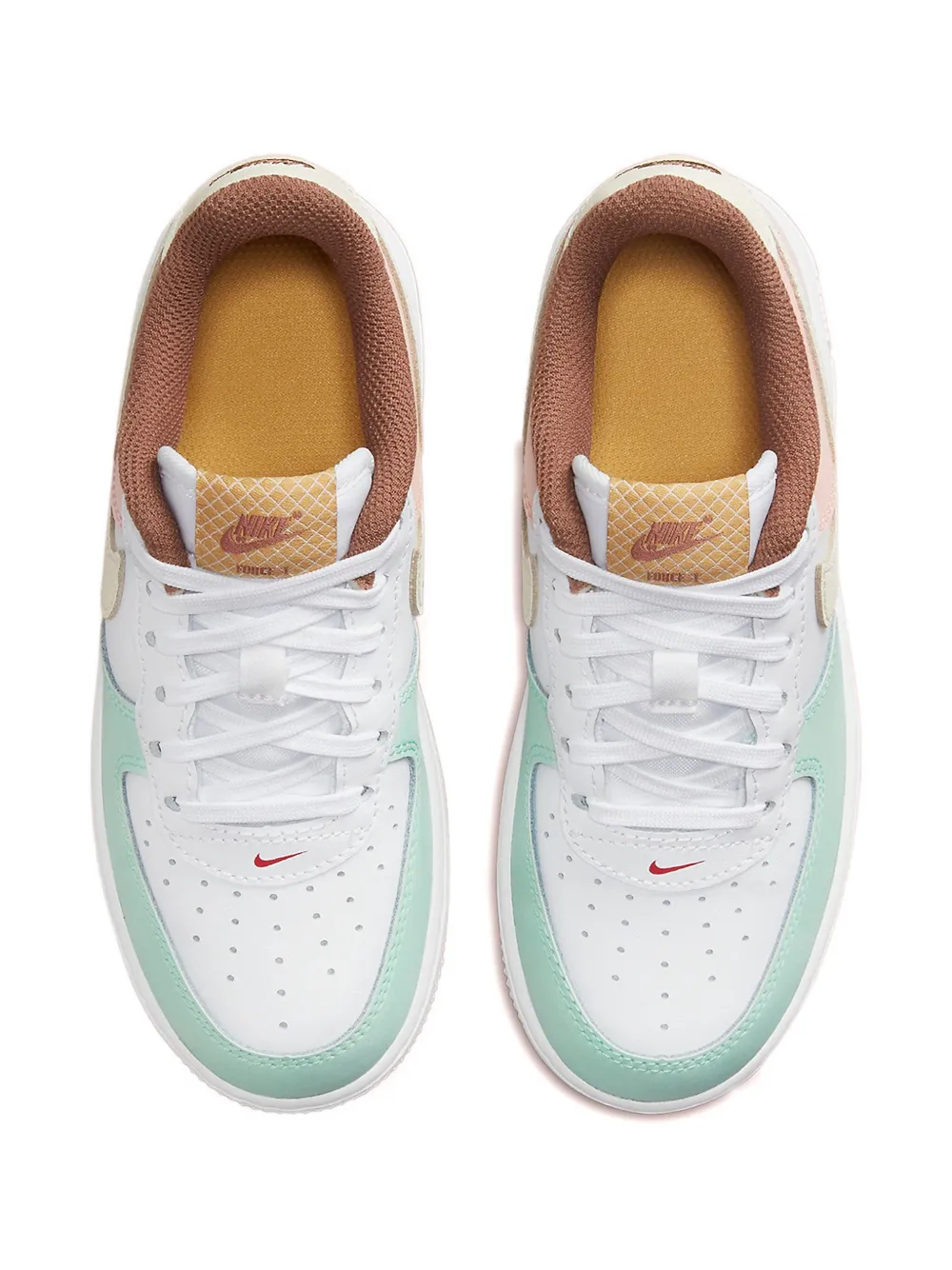 Nike Kids Air Force 1 Low LV8 "Ice Cream" sneakers Wit