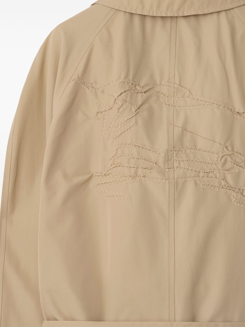 Cheap Burberry EDK-embroidered car coat Men