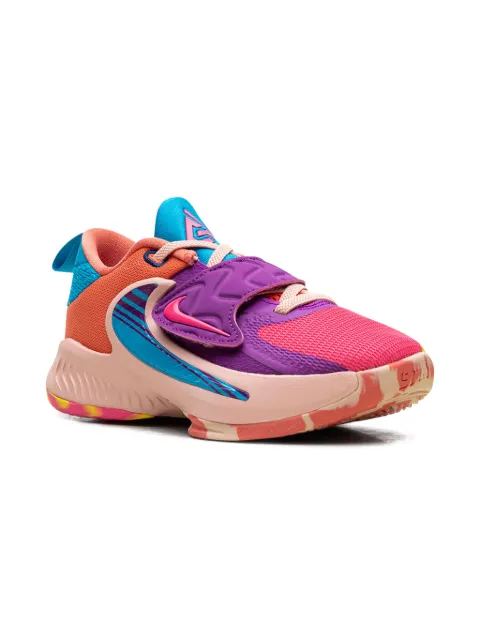 Nike Kids Zoom Freak 4 "Bahamas" sneakers