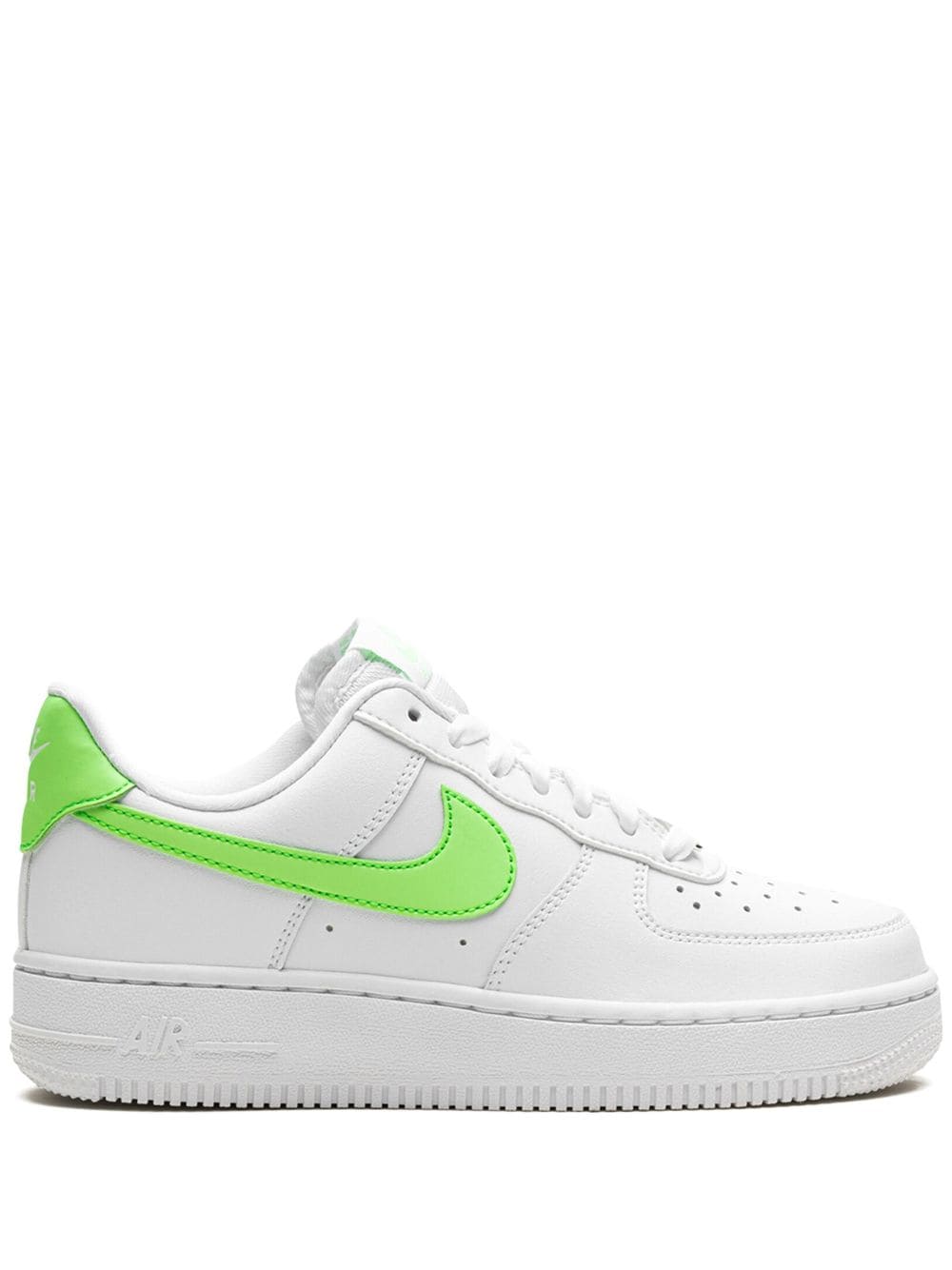 Shop Nike Air Force 1 '07 "lime Green" Sneakers In White