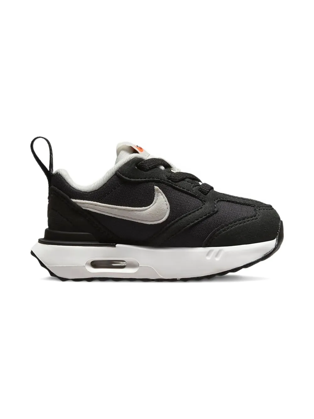 Nike Kids Air Max Dawn TD "Black White" sneakers
