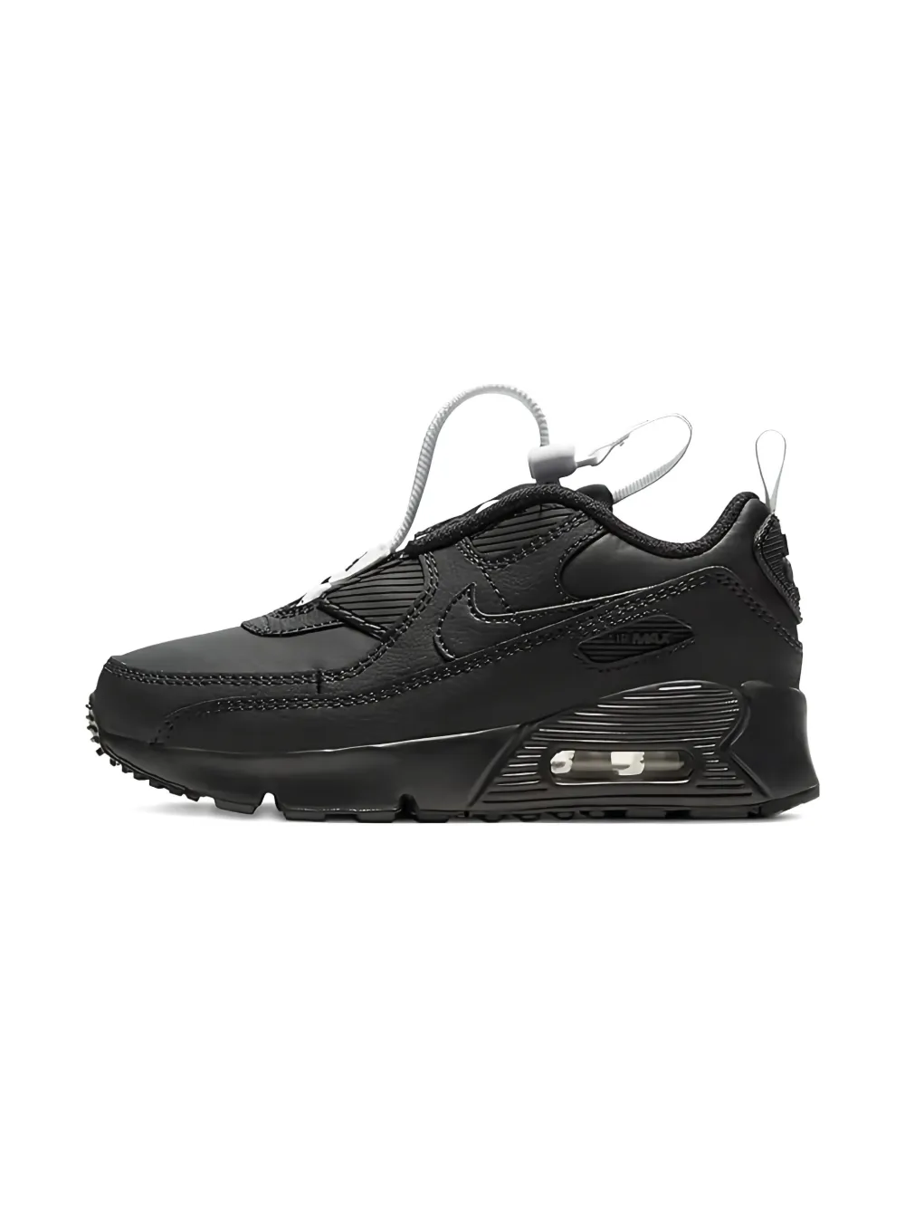 Nike Kids Air Max 90 "Triple Black" sneakers Zwart
