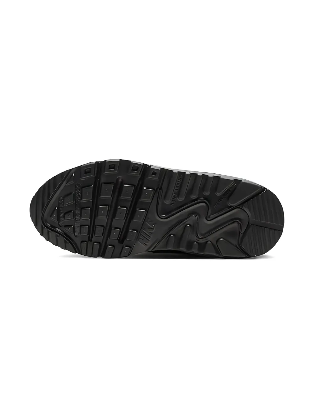Nike Kids Air Max 90 "Triple Black" sneakers