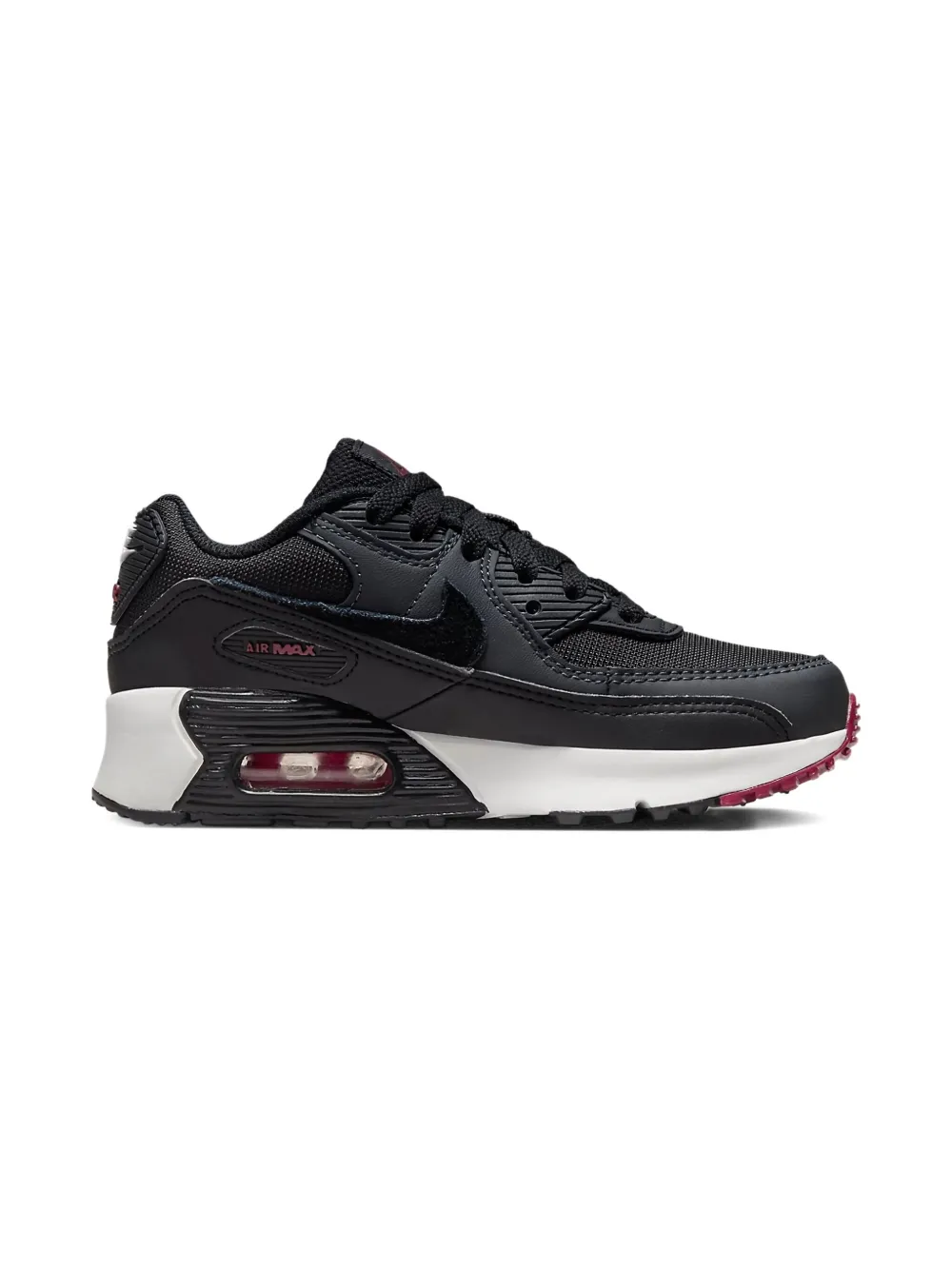 Nike Kids AIR MAX 90 LTR PS "TEAM RED" Blue