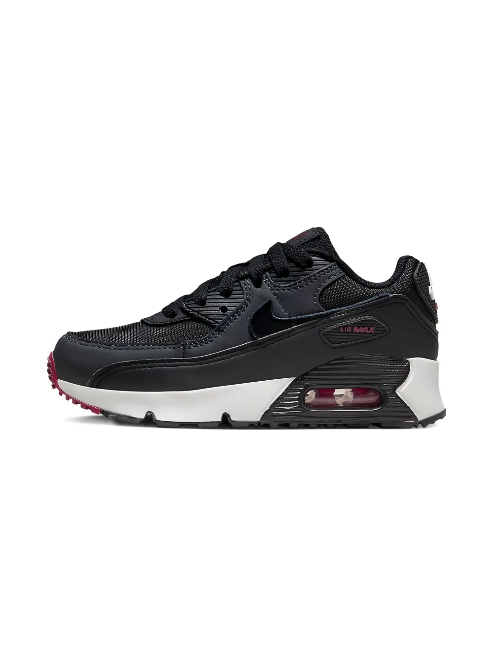 Nike Kids AIR MAX 90 LTR PS "TEAM RED" Blue
