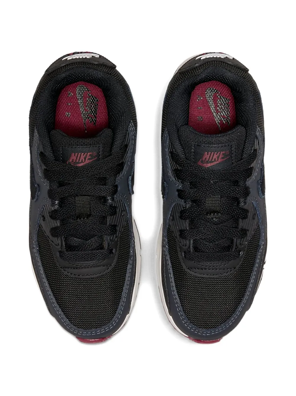 Nike Kids AIR MAX 90 LTR PS "TEAM RED" Blue