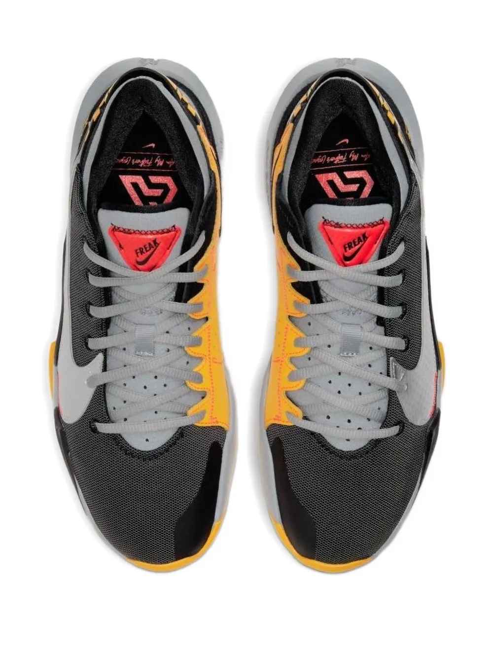 Nike Zoom Freak 2 "Taxi" sneakers Black
