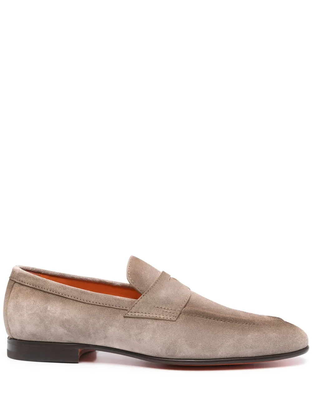 Santoni スエード ローファー | ニュートラル | FARFETCH JP