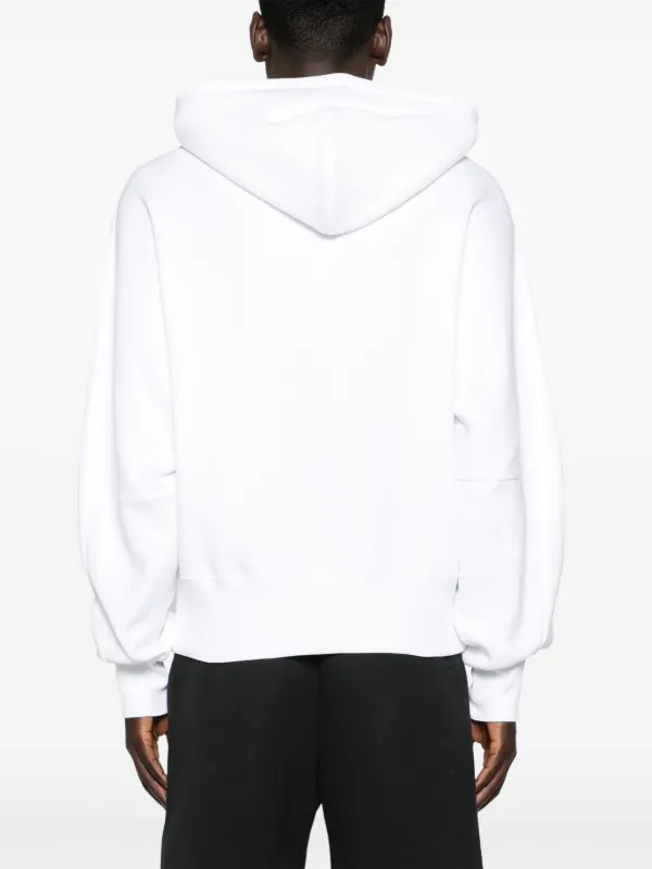Alexander McQueen ロゴ パーカー | ホワイト | FARFETCH JP