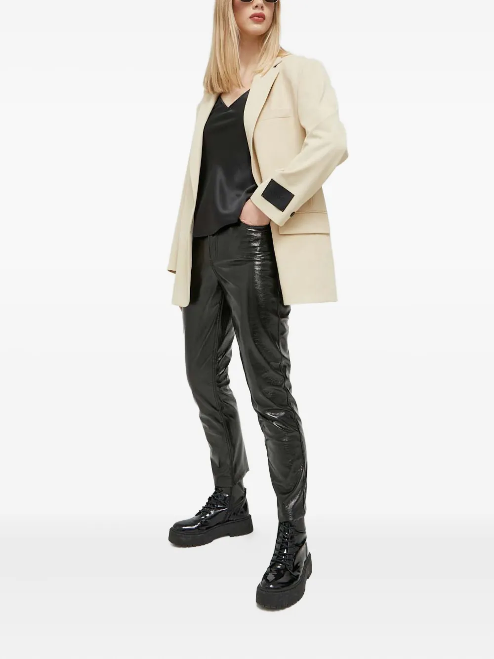 HUGO lace-up top | Débardeurs | Image 2