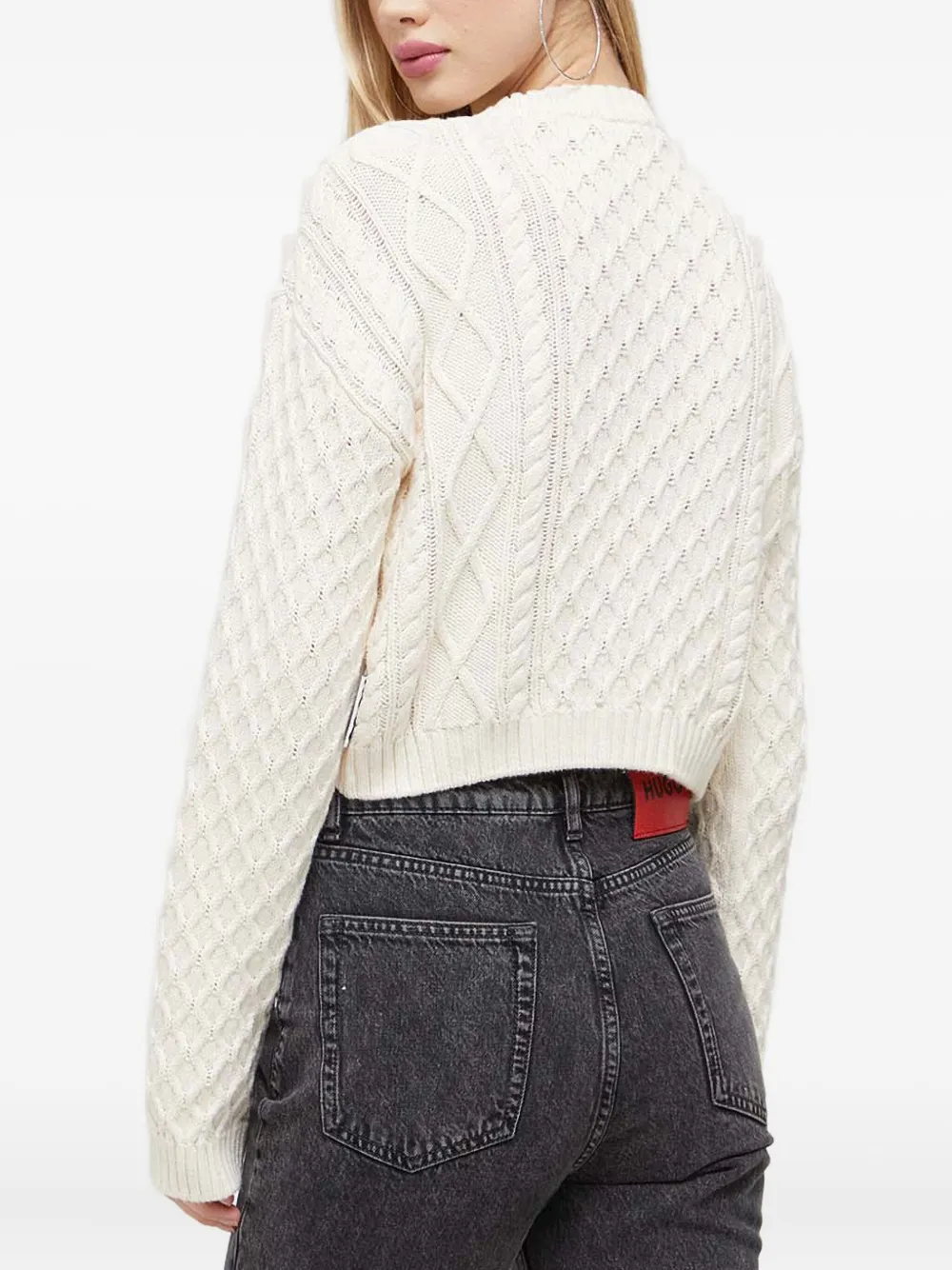 HUGO Pullover mit Zopfmuster | Pullover | Image 2